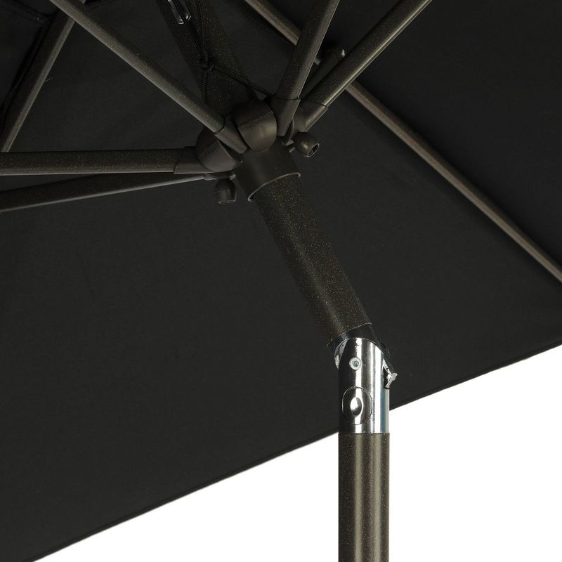 7.5' x 7.5' Outdoor Patio Umbrella with Button Tilt and Crank - Wellfor, 5 of 12