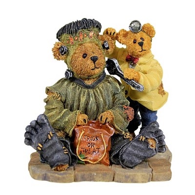 Boyds Bears 3.75 In Frankie & Igor...Minor Adjustments Halloween Monster Bearstone Animal Figurines