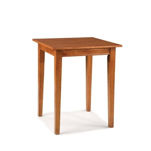 International Concepts Solid Wood Top Table with Shaker Legs