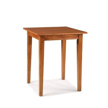 Arts and Crafts Square Bistro Table Wood/Cottage Oak - Home Styles