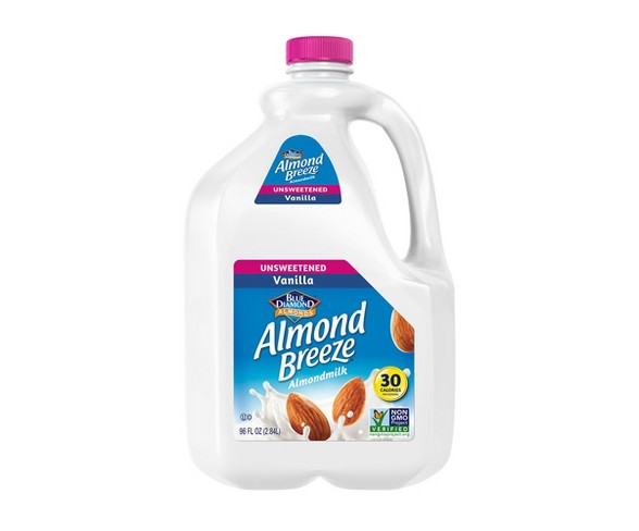 Blue Diamond Almond Breeze Unsweetened Vanilla AlmondMilk - 96 fl oz