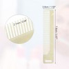 Unique Bargains Women's Anti-Static Wide Tooth Comb for Curly Thick Wavy Straight Hair 1 Pc - 2 of 4