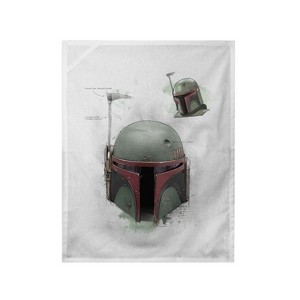 Star Wars Boba Fett Helmet Dish Towel - 1 of 1