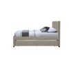 Meridian Furniture,Hudson Vegan Leather Twin Trundle Bed - 3 of 4