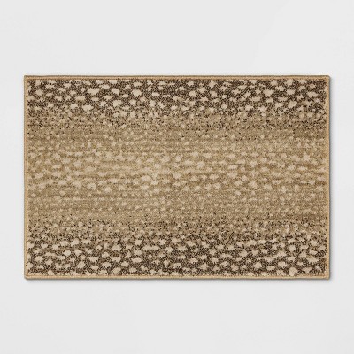 Elderberry Snake Skin Print Woven Rug Gray - Threshold™