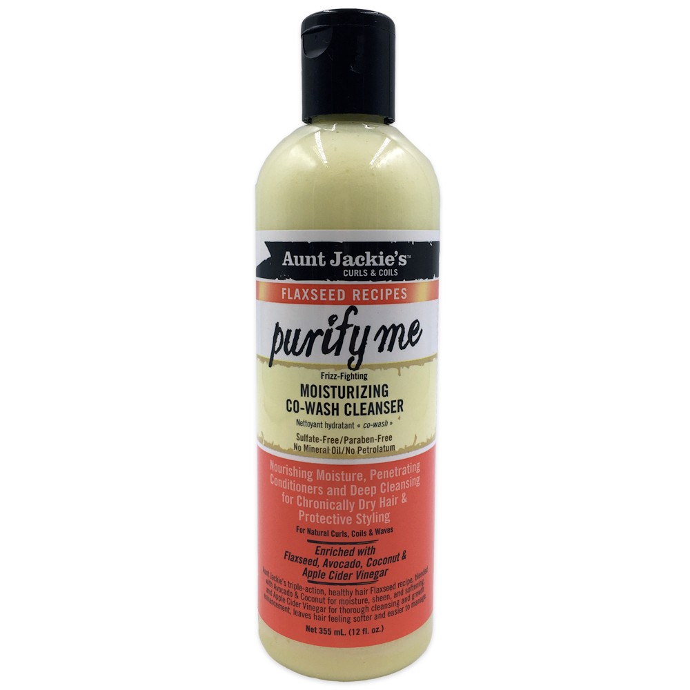 UPC 034285676124 product image for Aunt Jackie's Flaxseed Recipes Purify Me Moisturizing Co-Wash Cleanser - 12 fl o | upcitemdb.com