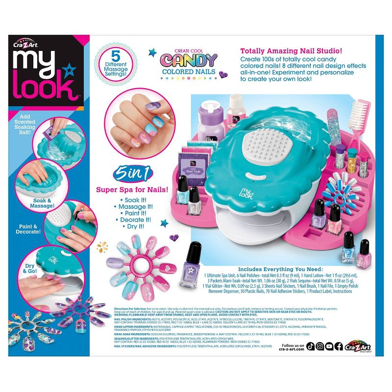 MY LOOK 5-in-1 Ultimate Nail &#38; Hand Spa Activity Kit, 3 of 11