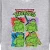 Men's - Teenage Mutant Ninja Turtles - Street Grid Graphic Fleece Sweatshirt - 2 of 4