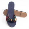 Floral Lace Strap Slippers for Women – Boho Indoor Outdoor Slippers for Summers – Stylish & Trendy Casual Slippers for Women - 2 of 4