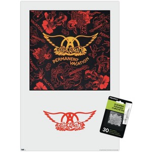 Trends International Aerosmith - Permanent Vacation Album Series Unframed Wall Poster Prints - 1 of 4