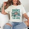 Simply Sage Market Women's I Like Books More Than People Short Sleeve Graphic Tee - 2 of 4