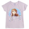 Disney Frozen Princess Anna Elsa Girls 3 Pack T-Shirts Toddler - 4 of 4