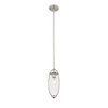 Arden Pendant Light - Elegant Tear-Shaped Glass Shade, Dimmable, 60W, 4.5" x 11.5" - 3 of 4