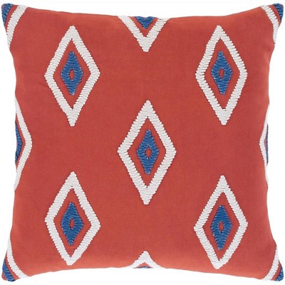 Mark & Day Zenderen Global Rust Throw Pillow