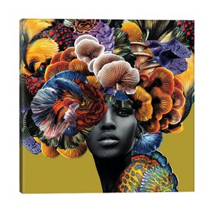 Good Hair by Lolita Lorenzo Unframed Wall Canvas - iCanvas - 1 of 3