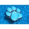 Swimline 61" Inflatable Pawprint 1-Person Swimming Pool Float - Blue - 2 of 3