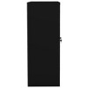 vidaXL Office Cabinet Black 35.4"x15.7"x41.3" Steel - 3 of 4