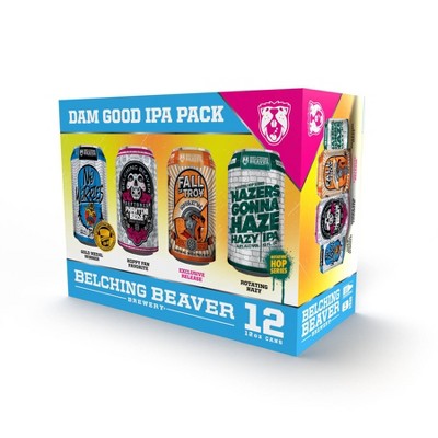 Belching Beaver Dam Good Ipa - 12pk/12 Fl Oz Cans : Target