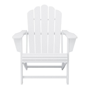 WestinTrends Highland Outdoor Patio HDPE Adirondack Chair With Cup Holder - 1 of 4