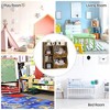 Kids 3-Tier Toy Storage Organizer Kids Bookshelf Double Sided Tray- 5 Compartment Bookshelf and Toy Shelf for Bedroom, Living Room, and Kindergarten - 4 of 4
