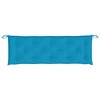 vidaXL Garden Bench Cushion Light Blue 59.1"x19.7"x2.8" Oxford Fabric - 4 of 4