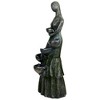 Northlight 39" Lighted Modern Faceless Woman Tiered Outdoor Garden Water Fountain - 4 of 4