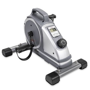 Sunny Health & Fitness Magnetic Mini Exercise Bike - Gray - 1 of 4