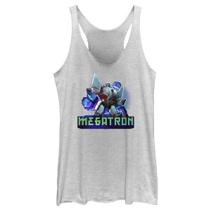 Women's Transformers: EarthSpark Megatron Badge Racerback Tank Top - 1 of 4