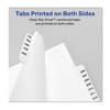 Avery Preprinted Legal Exhibit Side Tab Index Dividers, Avery Style, 10-Tab, 67, 11 x 8.5, White, 25/Pack, (1067) - 4 of 4