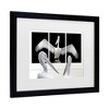 Trademark Fine Art - Huib Limberg say what a reach Matted Framed Art - 3 of 4