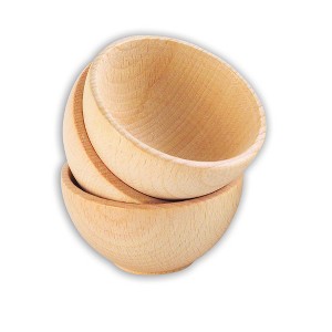 TickiT® Wooden Bowls - Set of 3 - 1 of 4