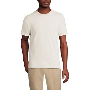 Lands' End Men's Short Sleeve Cotton Supima Tee - 1 of 3