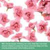 Unique Bargains Silk Rose Artificial Flower Heads - 2 of 4