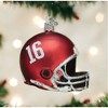 Old World Christmas Blown Glass Ornament for Christmas Tree, Alabama Helmet - 2 of 3