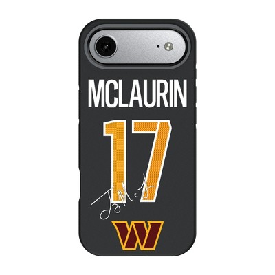 NFL Washington Commanders Players Game Tactic Bump Cell Phone Case for Apple iPhone 17 Series