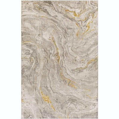 Mark & Day Fairway 5'3"x7' Rectangle Woven Indoor Area Rugs Taupe: Modern Stain-Resistant Polypropylene for Living Room