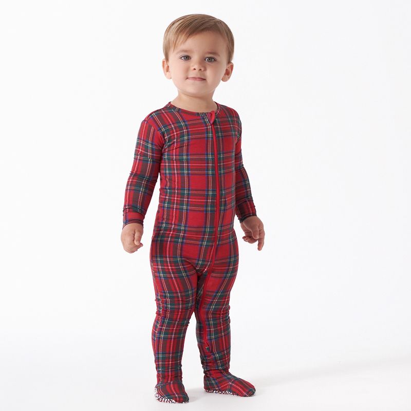 Gerber Baby and Toddler Buttery-Soft Snug Fit Footed Pajamas, 3 of 11