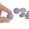 Unique Bargains Round Metal Sewing Cloth Covered Button 10 Pcs - 4 of 4