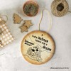 Every Journey Begins With a Dream Quote Ornament, Vintage Steamboat Willie Christmas Keepsake| OrnamentallyYou - 4 of 4