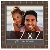 PosterPalooza | 7x7 Modern Bamboo Picture Frame, UV Acrylic, 5 Finishes - 2 of 4