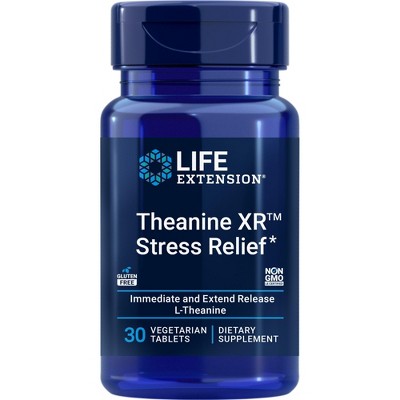 Theanine XR Stress Relief by Life Extension  -  30 Tablet