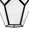 Progress Lighting Latham 1-Light Pendant, Matte Black, White Art Glass - 3 of 4