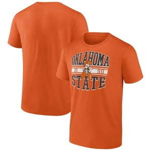 NCAA Oklahoma State Cowboys Men's Cotton T-Shirt - 1 of 3