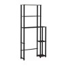 Furinno 3-Tier Over-The-Toilet Space Saver Rack Bathroom Shelf with 5 Shelves,Espresso/Black - 4 of 4