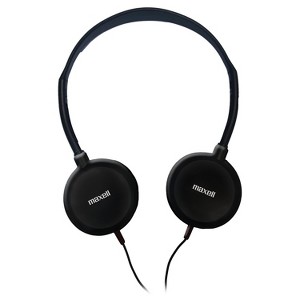 Maxell® On-Ear Swivel Headphones, Black, HP-200 in Silver - 1 of 2