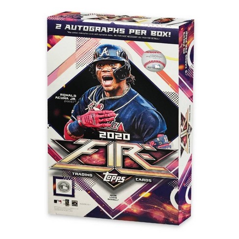 2020 Topps MLB Fire Baseball Trading Card Hobby Box