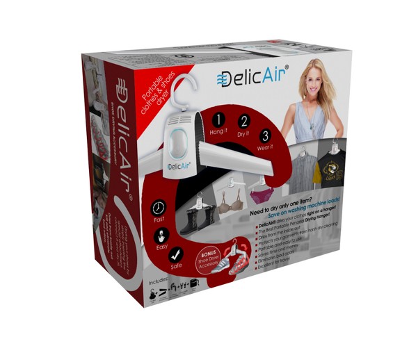 Delicair Family Portable Personal Dryer White