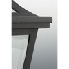 Progress Lighting Endorse 1-Light Outdoor Wall Lantern in Black with Clear Beveled Glass Shade - 4 of 4