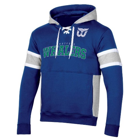 Hartford Whalers '47 Heritage Rockaway Lace-Up Pullover Hoodie