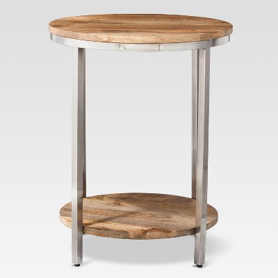 target metal side table